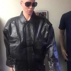 Men’s leather jacket